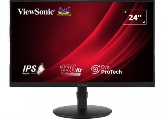 23.8 Monitor VIEWSONIC VA2408-HDJ/ 1ms/ 100 Hz/ Black VA2408-HDJ