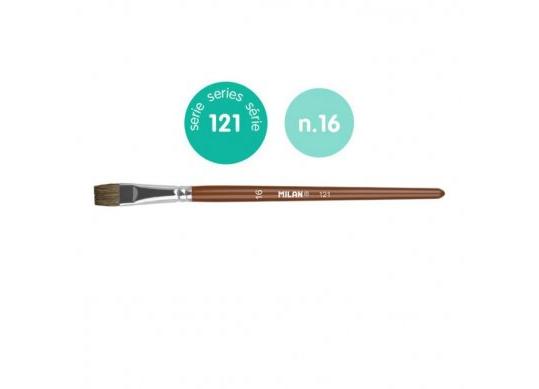 Pensula plata Nr16 (121) (70%cal+30%sintetic) 0412116