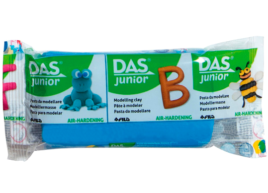 Plastilina Das junior 100g Albastru deschis F349312