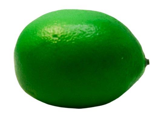 Fruct lime decorativa verde 10x7cm (70gr) N39-4F