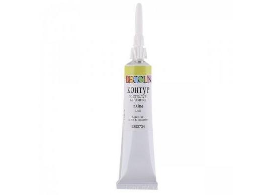 Contur acril sticla/ceramica Lime Decola 18 ml 5303734