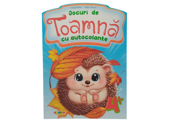 Carte Jocuri de Toamna cu autocolante 4+ PD2174