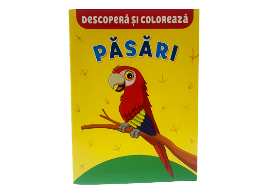 Carte coloram A5 (pasari) C002708