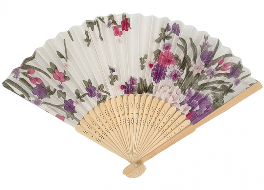 Evantai din bambuc diverse desene/mix AP006640