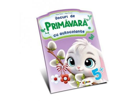 Carte Jocuri de Primavara.Cu autocolante: 5+ PD2860