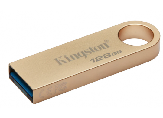 Flash USB: 128GB Kingston DataTraveler SE9 G3 Gold,Metal casing DTSE9G3/128GB