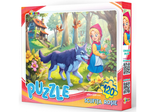 Puzzle 120 buc Scufita rosie PD1825