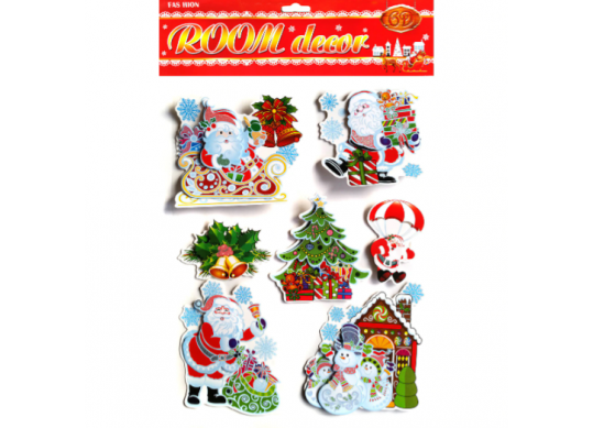 Stickere decorative Craciun 50cm (rulou) JCA57