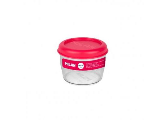 LUNCH-box 0.5L Milan rotunda roz 642550NTR