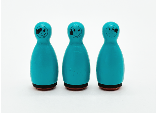 Stampila mini set 3 buc (emotii) 20-4888698