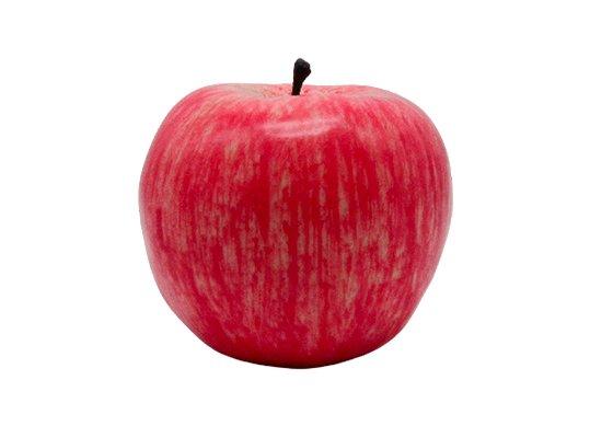 Fruct mar rosu deschis decorativ 8.5x7.5cm (102gr) N095-1F