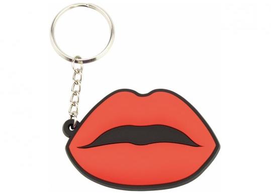 Breloc din cauciuc Red Lips MX63033