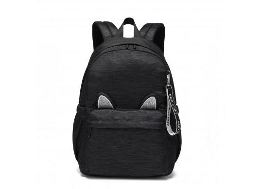 Ghiozdan casual Black 8361Black