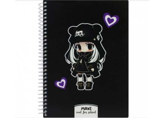 Carnet A5 80foi (spira laterala) mate MX20832-67