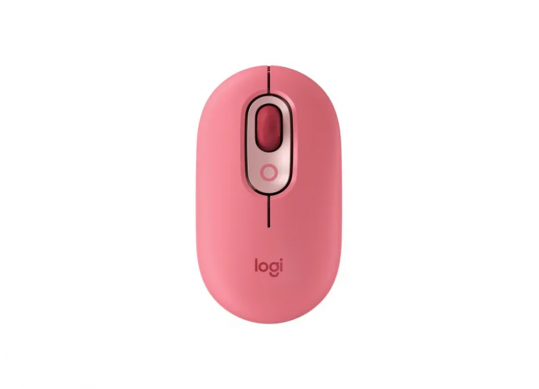 Mouse Wireless Logitech POP with Customizable Emoji, Multi-device, SilentTouch, SmartWheel, 2 LO 910-006548
