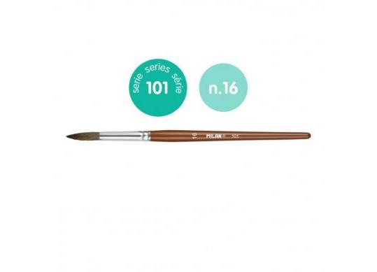 Pensula rotunda Nr16 (101) (sintetica) miner scurt 0410116
