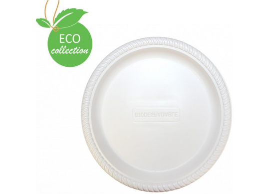 Farfurie BIO 650ml (trestie de zahar)1/50 p/u supa 650YW-B