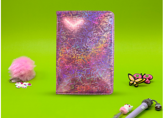 Carnet A5 80foi coperta PU cu straluci, crem, linie MX26248