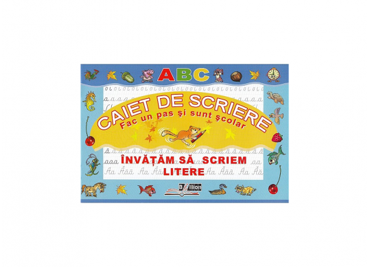 Carte Caiet de scriere (Invatam sa scriem litere) (43422) B112673