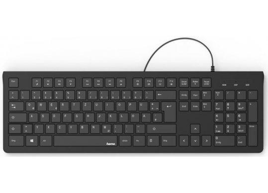 Keyboard Wired Hama KC-200, Rus R1182681