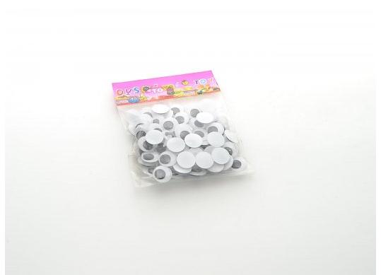 Ochi mobili 12mm negri (ML11-5) 000743