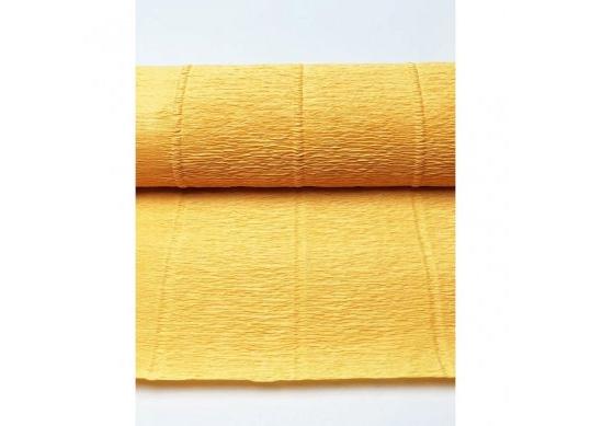 Hirtie creponata 180gr 576 galben inchis (50*2.5) 056576