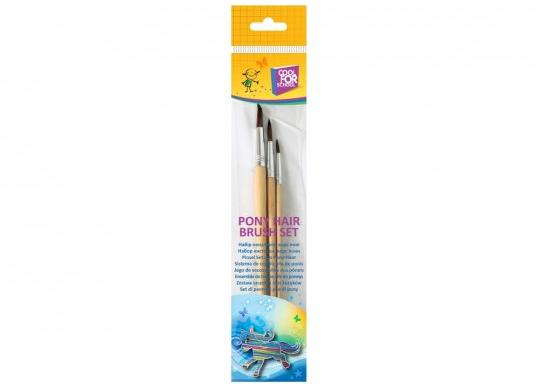 Pensule set 3 buc (1.5.9) ponei MX60805