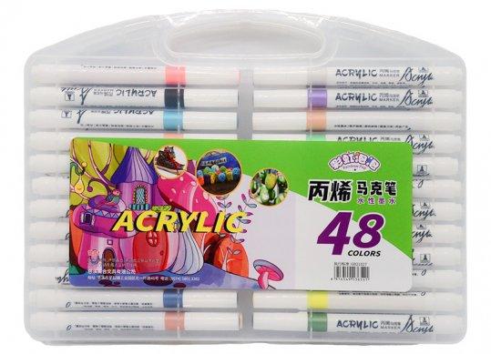 Marker Acrylic 48cul ML50-7 (cutie plastic) GB21027-48