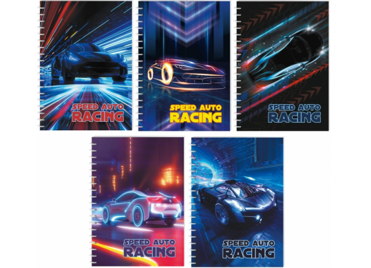 Carnet cu spira A6 48foi (laterala) MX21202-97