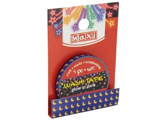 Banda decorativa cu imprimeu 5mm x 3m.Fosforiscenta MX62059