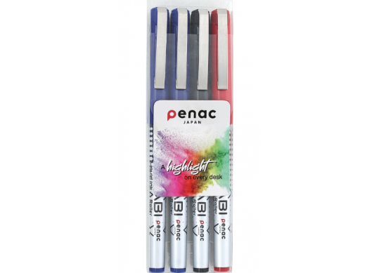 Roller Penac set 4buc 0.7mm Miyabi LP0107-WP4