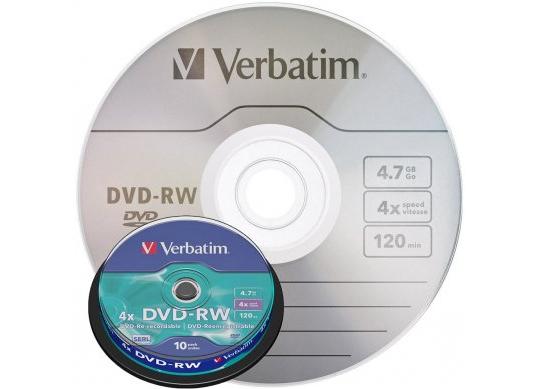 DVD-RW Verbatim  (4.7GB/120min) 43552 43552