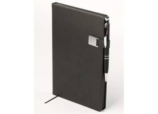 Agenda nedatata A5 cu magnet, negru13*21 cm 96 foi AK14296-01