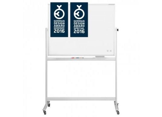 Tabla Whiteboard MAGNETOPLAN 100x150cm, SUPORT-MOBIL, rama aluminiu, SP (GERMANY) 1240889