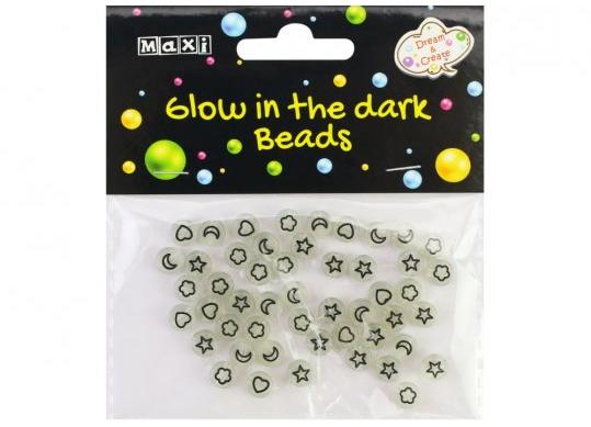 Set de creatie mergele 50buc romantic (fosforescent) MX62785