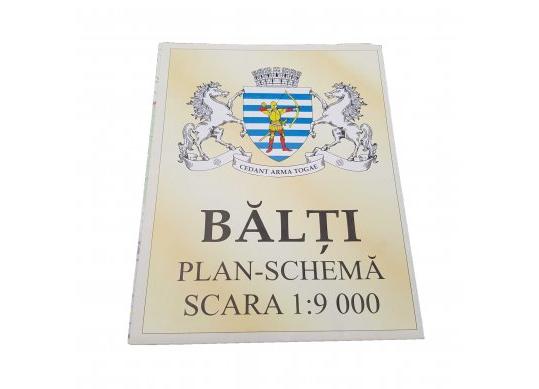 Harta or. Balti (1:9000) pliata IG400831