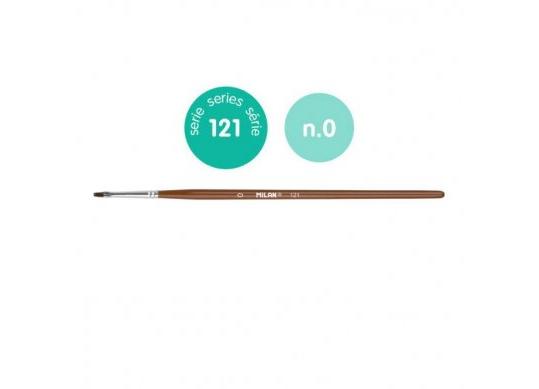 Pensula plata Nr0 (121) (70%cal+30%sintetic) 0412100