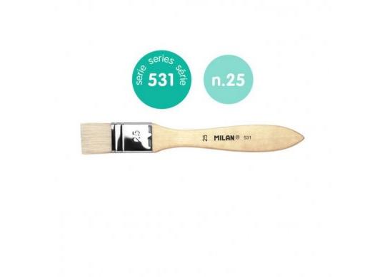 Pensula lata Milan Nr25 porc (531) 0453125