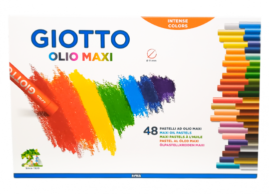 Pastel Uleios Giotto Olio Maxi 11mm/48b F293200
