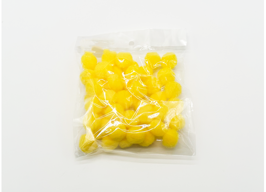 Pom Pom Maxi 50buc galben MX62738-50