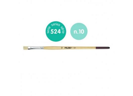 Pensula plata Nr10 (524) (porc) 0452410