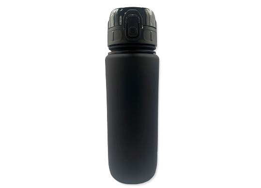 Sticla de apa 800 ml (Plastic) Negru O51963