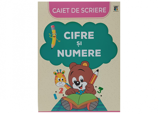 Carte Caiet de scriere Cifre si numere C004016
