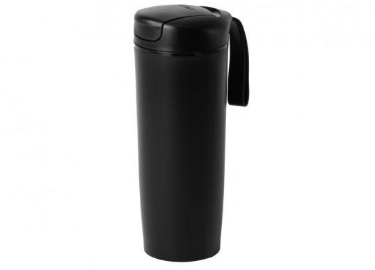 Cana termica 540ml cu ventuza Prime Neagra O52055-01