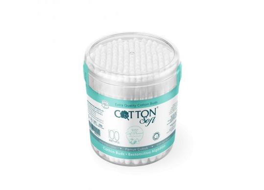 Betisoare igienice (100buc) Cotton cilindru 000105