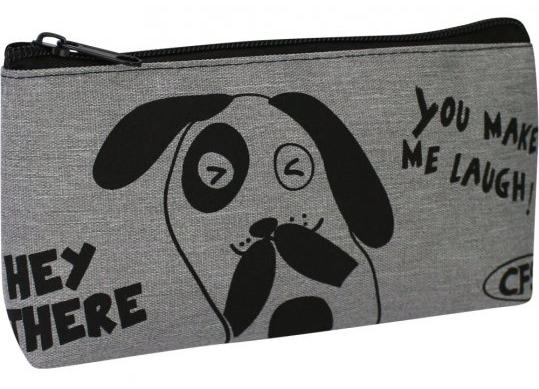 Penar 1 fermoar Dog (gri) 18x9x3,5cm CF86602-01