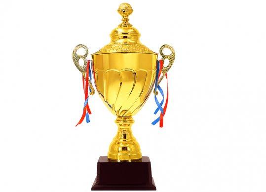 Cupa cu capac+medalie(ML26-31)(suport negru) 61cm 232443