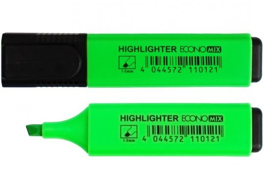 Marker Text Economix 1-5mm (verde) E11012