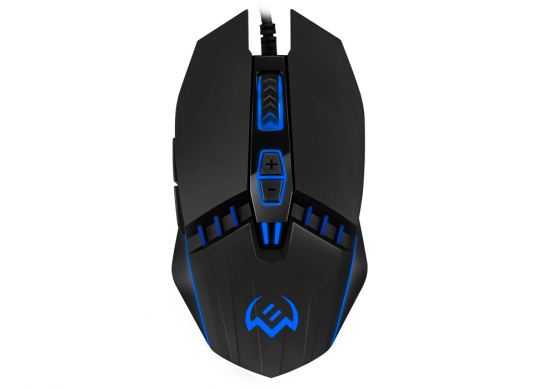 Mouse Wired SVEN Gaming, USB,6+1 buttons, 800-4000 dpi,  Black RX-G810