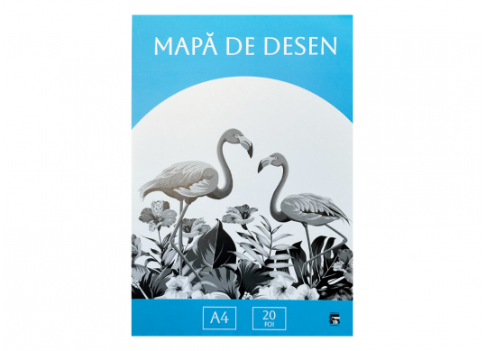 Mapa pentru desen A4 (in creion/20foi) C001916